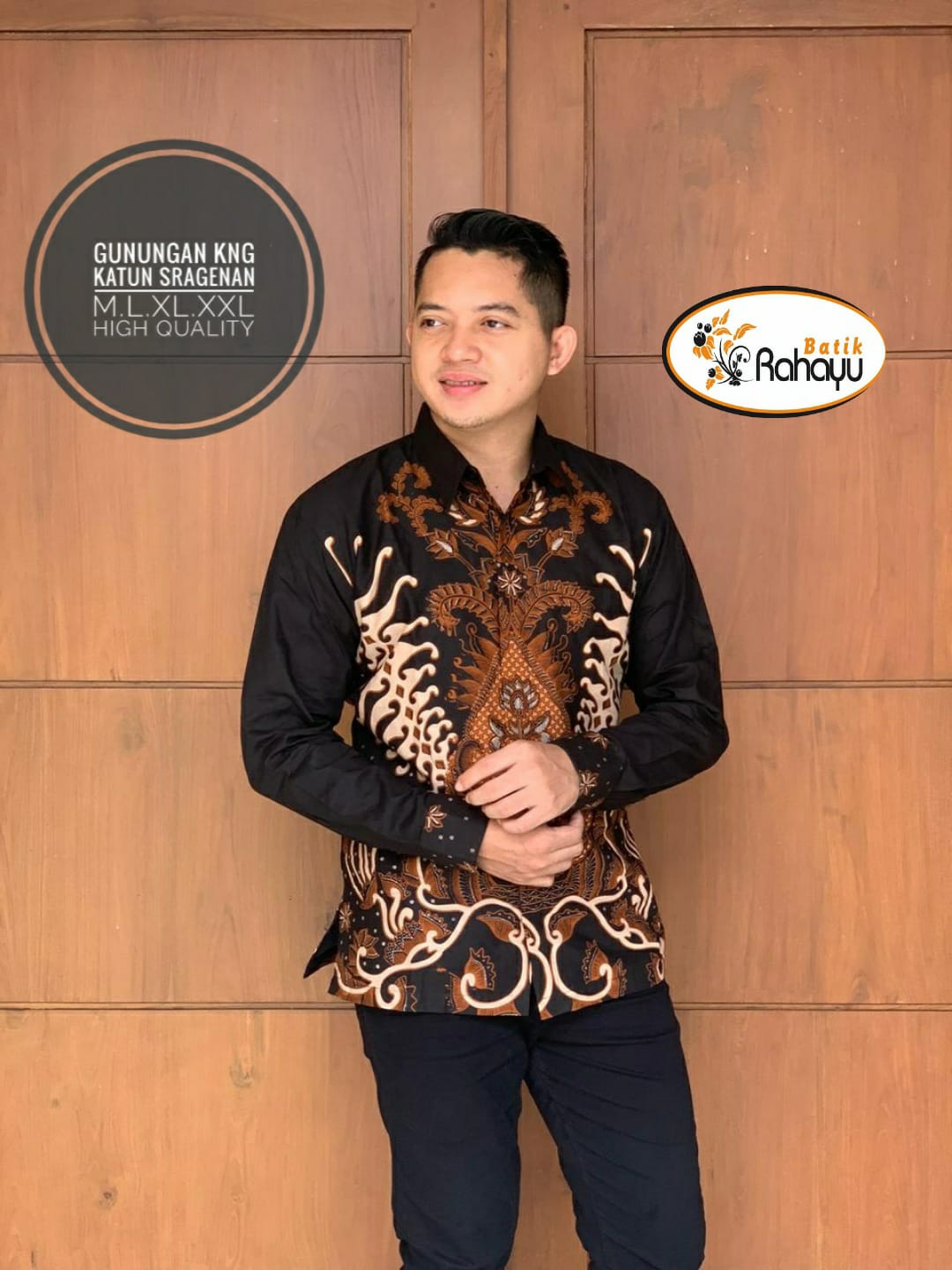 cover-GUNUNGAN KEMEJA BATIK PRIA SOLO LENGAN PANJANG LAPIS FURING BY RAHAYU-1