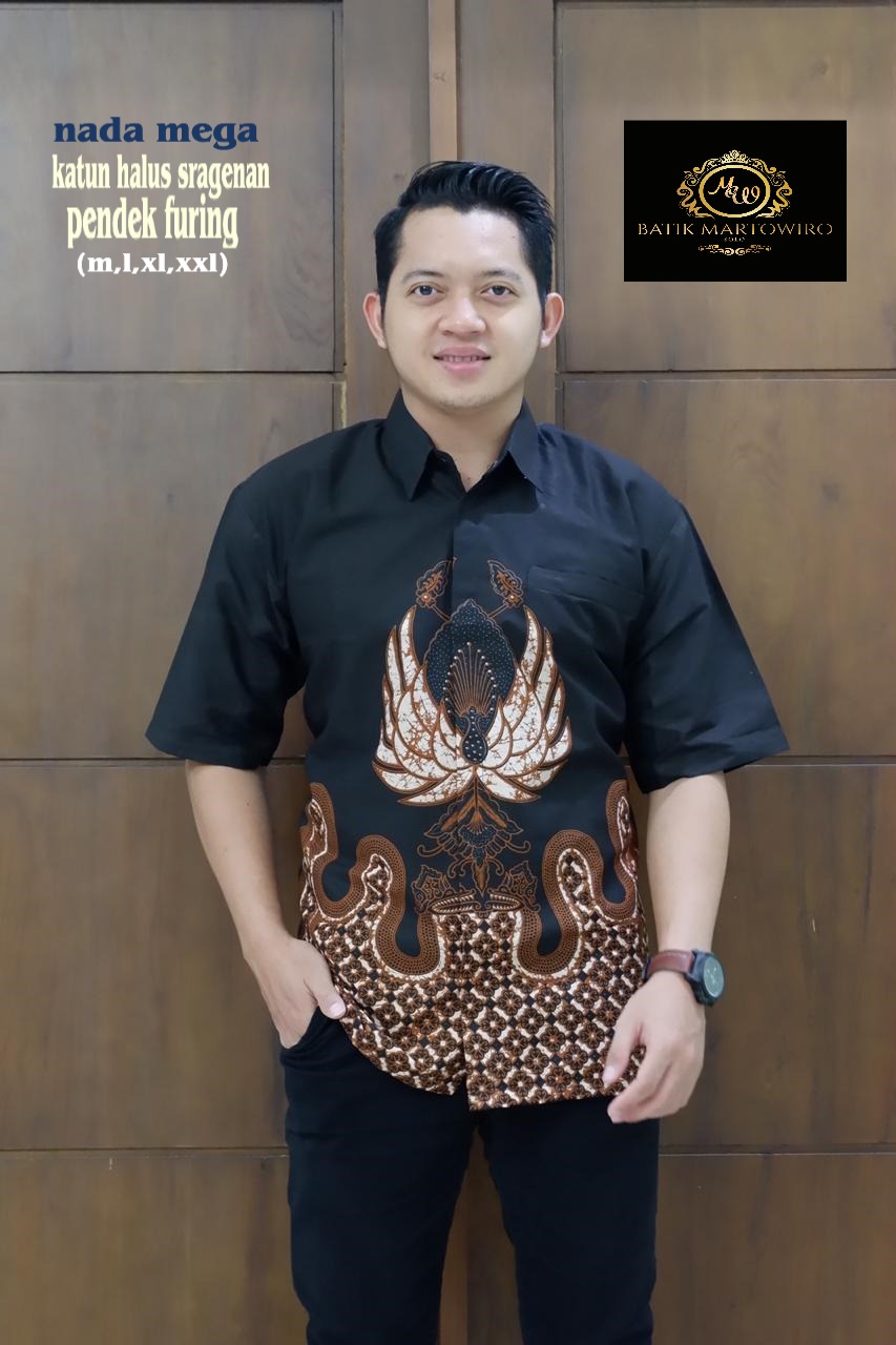 cover-NADA MEGA Kemeja Batik Pria Solo Lengan Pendek Lapis Furing BY MARTOWIRO-1