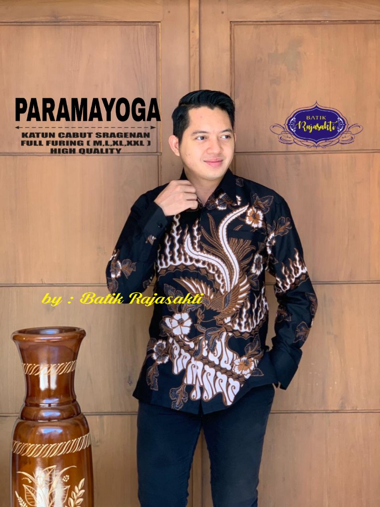 cover-PARAMAYOGA Kemeja Batik Pria Solo Lengan Panjang Lapis Furing BY RAJASAKTI-1