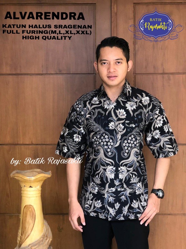cover-ALVARENDRA KEMEJA BATIK PRIA SOLO LENGAN PENDEK LAPIS FURING BY RAJASAKTI-1