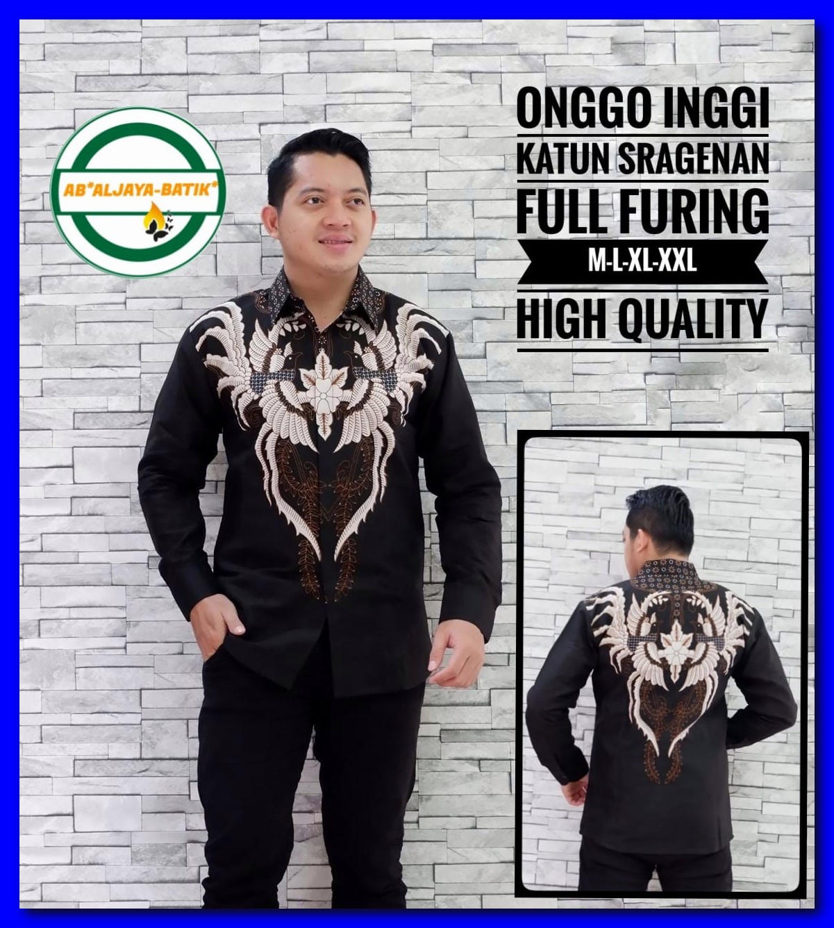 cover-ONGGO INGGI Kemeja Batik Pria Solo Lengan Panjang Lapis Furing BY ALJAYA-1