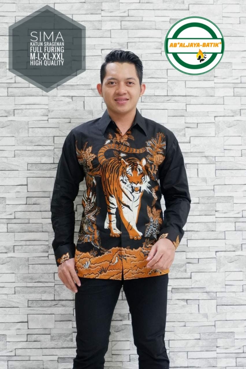 cover-SIMA Kemeja Batik Pria Solo Lengan Panjang Lapis Furing BY ALJAYA-1