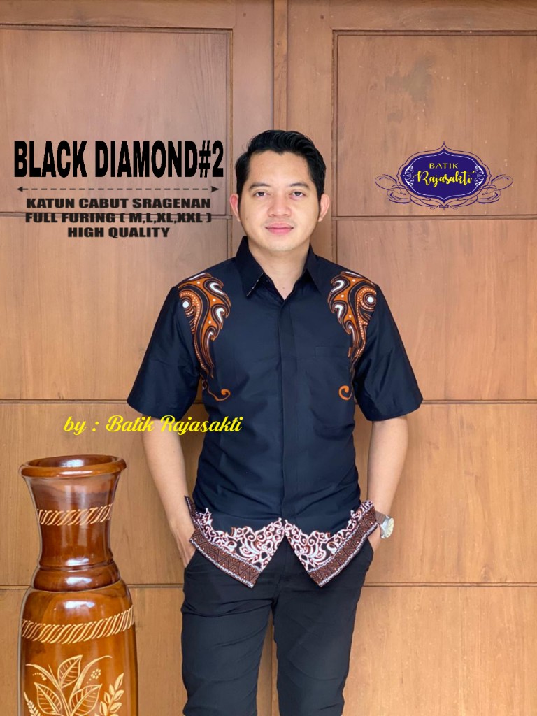 cover-BLACK DIAMOND 2 KEMEJA BATIK PRIA SOLO LENGAN PENDEK LAPIS FURING BY RAJASAKTI-1