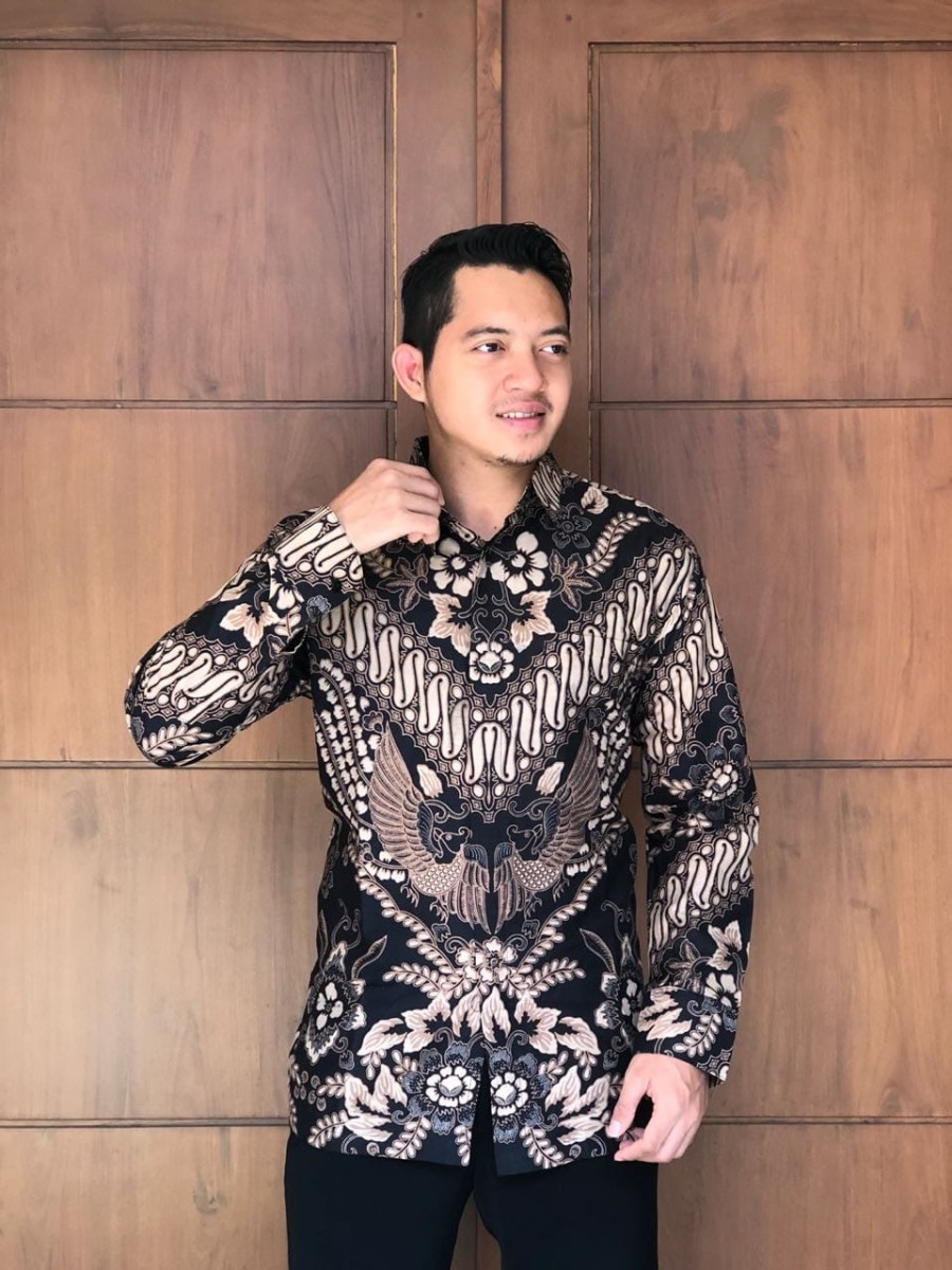 cover-Batik Pria Full Furing Motif LUHUNG Bahan Katun Halus Sragen BY BATIKSOLOAMANAH-1