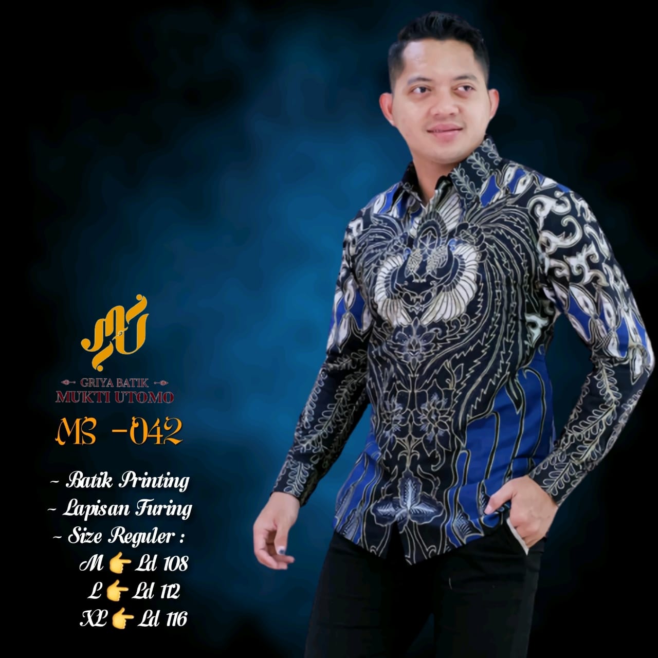 cover-SALYA Kemeja Batik Pria Solo Lengan Panjang Lapis Furing BY MUKTI UTOMO-1
