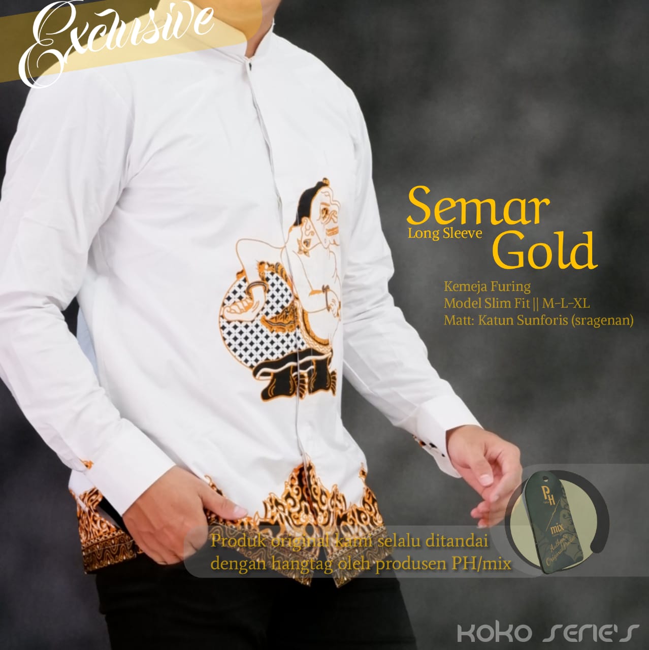 cover-SEMAR GOLD Kemeja Batik Pria Solo Lengan Panjang Lapis Furing BY MUKTI UTOMO-1