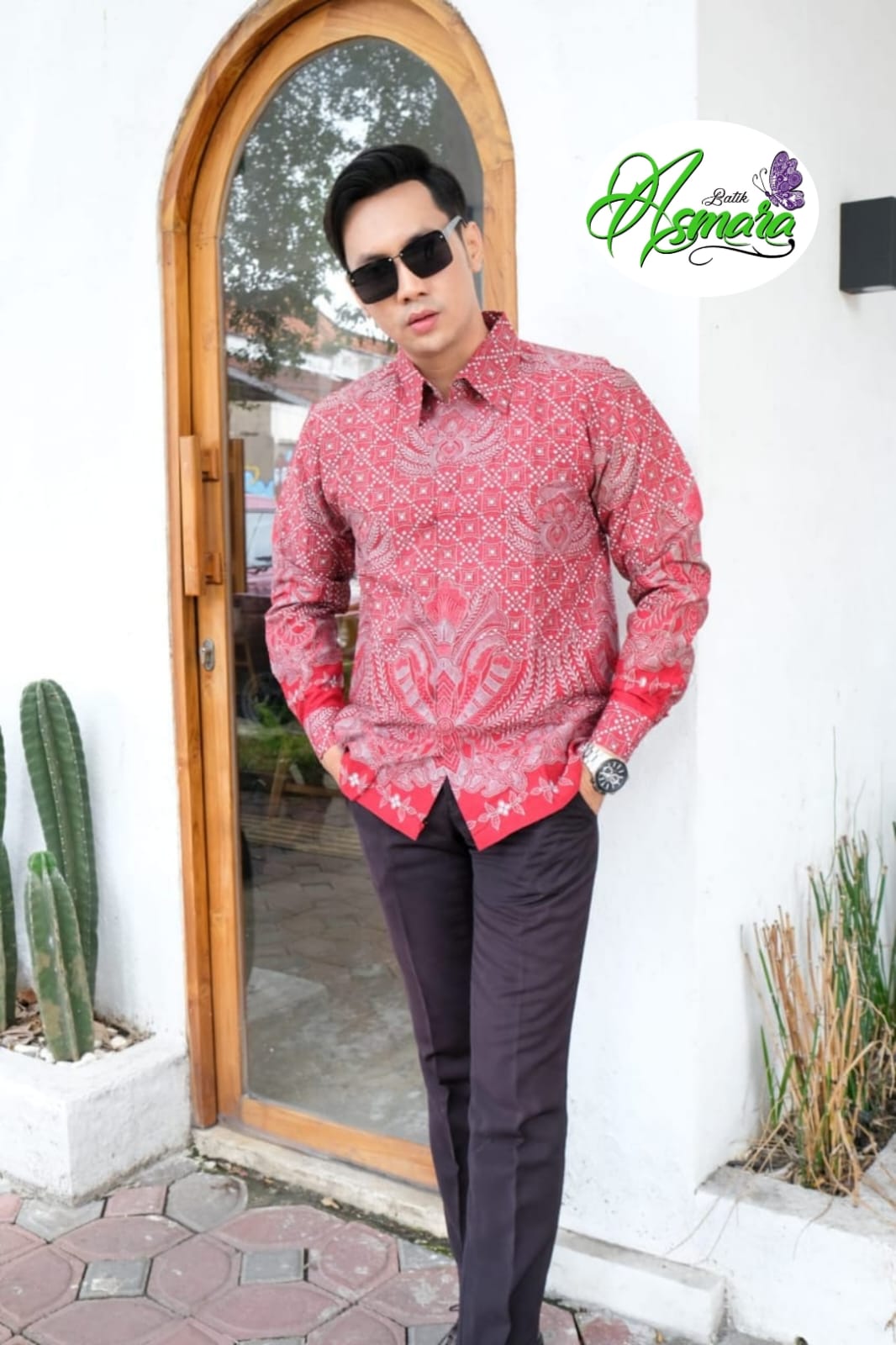 cover-KATRESNAN Kemeja Batik Pria Solo Lengan Panjang Lapis Furing BY ASMARA-1