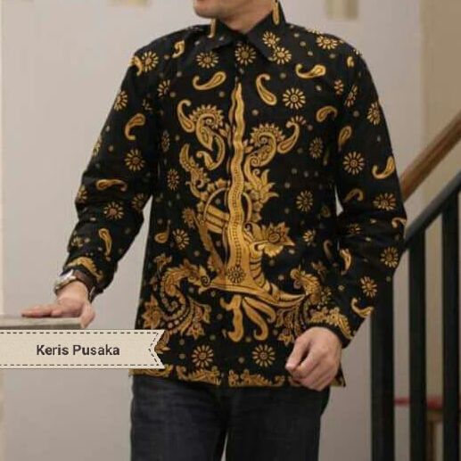 cover-KERIS PUSAKA  Kemeja Batik Pria Solo Lengan Panjang Lapis Furing BY DILLAN-1