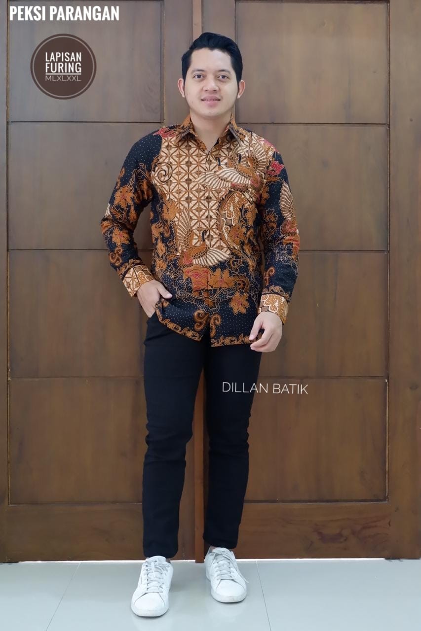 cover-PEKSI PARANGAN Kemeja Batik Pria Solo Lengan Panjang Lapis Furing BY DILLAN-1