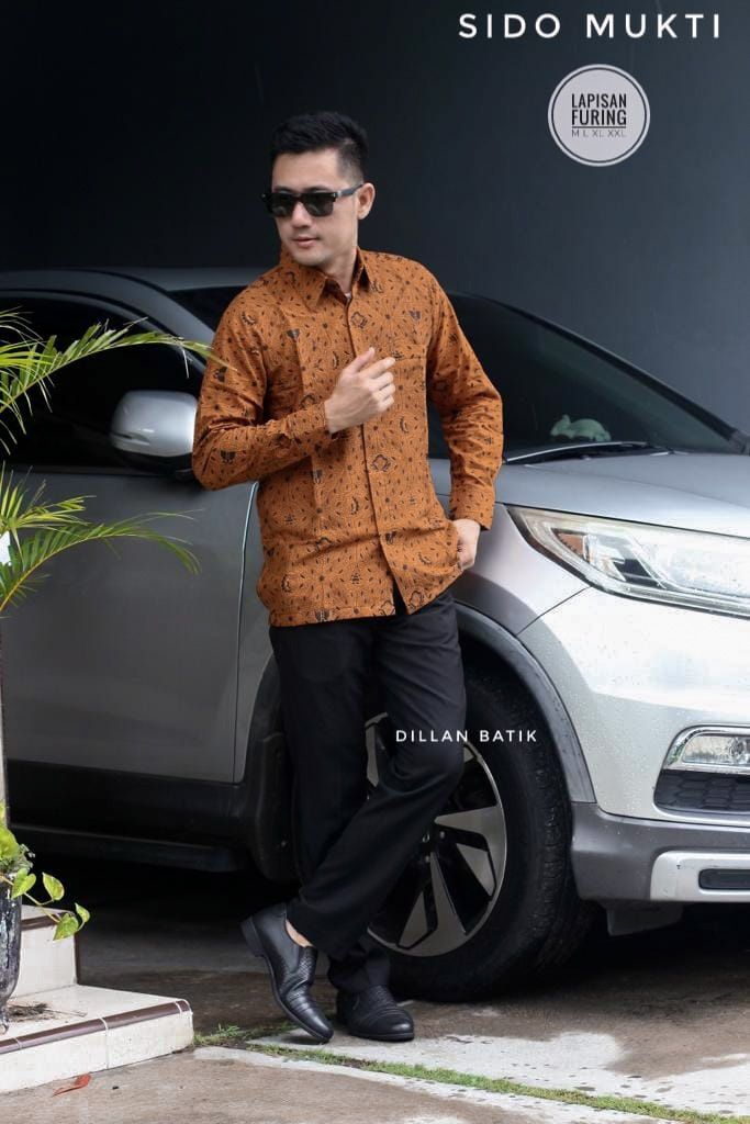 cover-SIDO MUKTI Kemeja Batik Pria Solo Lengan Panjang Lapis Furing BY DILLAN-1