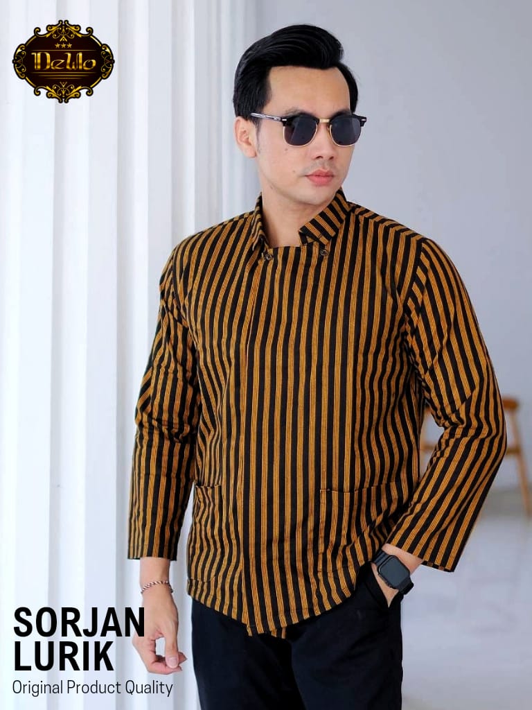 cover-SORJAN LURIK Kemeja Batik Pria Solo Lengan Panjang Lapis Furing BY DEWO-1