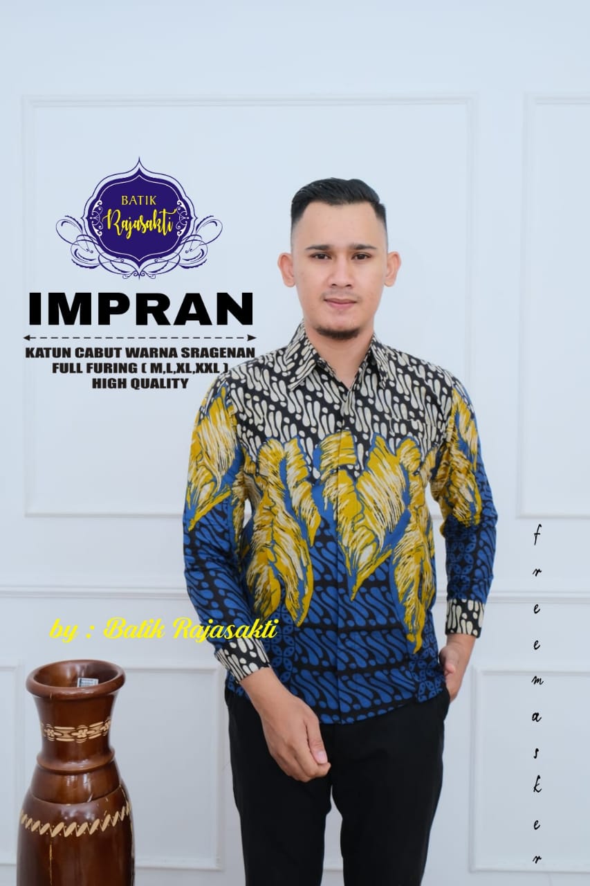 cover-IMPRAN KEMEJA BATIK PRIA SOLO LENGAN PANJANG LAPIS FURING BY RAJASAKTI-1