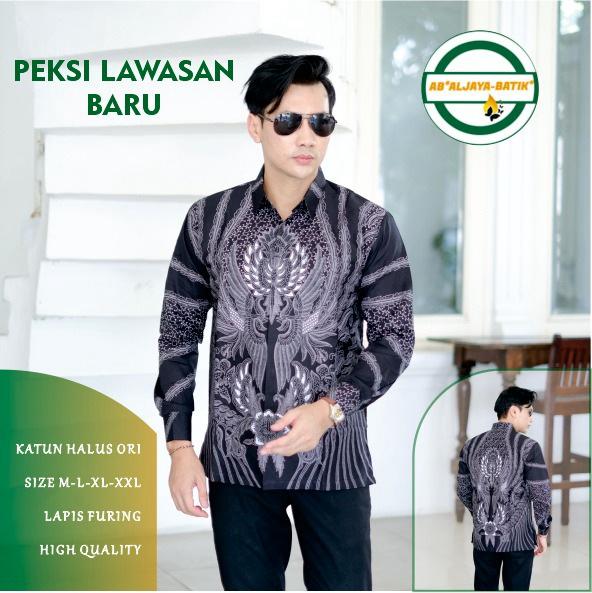 cover-PEKSI LAWASAN Kemeja Batik Pria Solo Lengan Panjang Lapis Furing By Aljaya-1