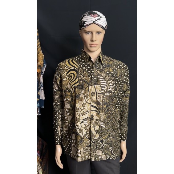 cover-SILIWANGI SOGAN Kemeja Batik Pria Solo Lengan Panjang Lapis Furing By PATUNG BATIKSOLOAMANAH-1