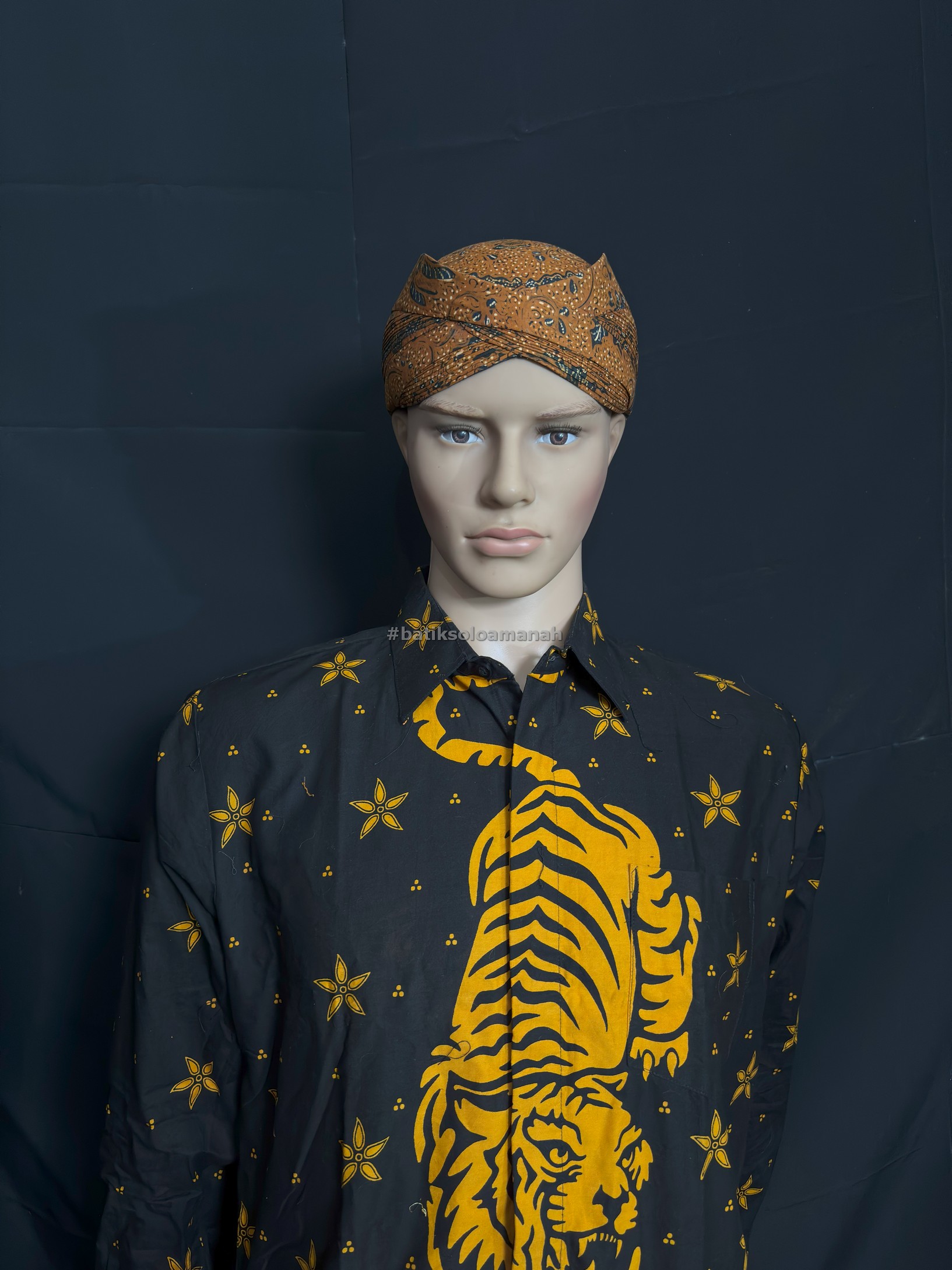 img-BLANGKON SOLO ALUSAN TULIS COKLAT WAHYU TUMURUN-2